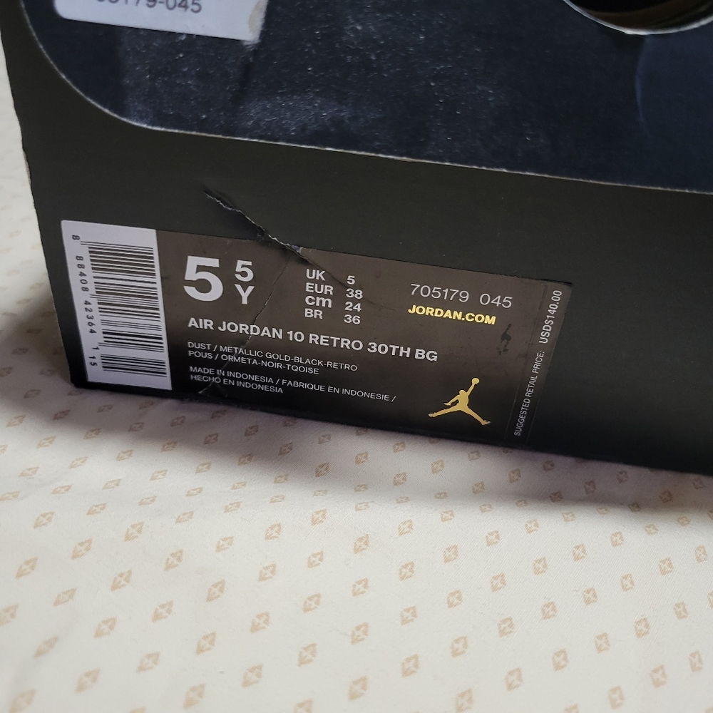 Jordan 10s 30th Lady liberty